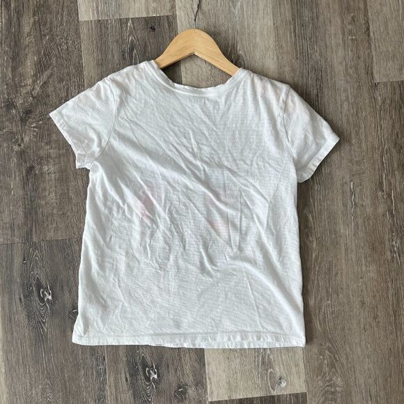 Old Navy Kids White Short Sleeve T-Shirt Keepin It Magical Unicorn Graphic Tee - Picture 10 of 13